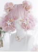 Candy Pink Gradient Short Curly Wig Sweet Lolita Wigs