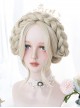 Golden Long Curly Wig Elegant Classic Lolita Wigs