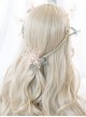 Golden Long Curly Wig Elegant Classic Lolita Wigs