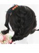 Cute Natural Black Short Curly Wig Classic Lolita Wigs