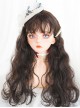 Cute Doll Brown Long Curly Wig Classic Lolita Wigs