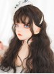 Cute Doll Brown Long Curly Wig Classic Lolita Wigs