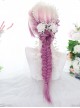 The Summer Love Series White Gradient Purple Classic Lolita Long Wigs