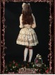Rose Tower Sleeping Beauty Series Middle-waisted Ivory Bowknot Lolita Skirt