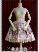 Cinderella Series High Waist Pink Classic Lolita Skirt