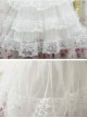 Cotton White Lining Voile Lolita Skirt