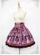 Chocolate Bears Chess Sweet Lolita Skirt
