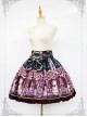 Chocolate Bears Chess Sweet Lolita Skirt