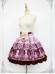 Chocolate Bears Chess Sweet Lolita Skirt