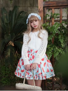 Neverland Cool Watermelons Series Watermelon Printing Lolita Skirt