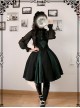 Elegant Retro Gothic Lolita Jacquard Skirt