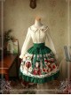 Magic Tea Party Sweet Christmas Series Printing Sweet Lolita Skirt