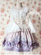 Sleeping Beauty Series Ivory Color High Waist Classic Lolita Skirt