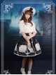 Starry Sky Aquarius Chiffon Printing Lace-up Classic Lolita Skirt