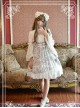 Antique Clock Series Ordinary Waist Classic Lolita Skirt