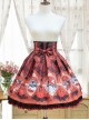 Fairy Princess Printing Little High Waist Classic Lolita Skirt