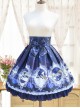 Fairy Princess Printing Little High Waist Classic Lolita Skirt