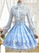 Fairy Princess Printing Little High Waist Classic Lolita Skirt