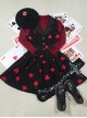 Retro Fairy Tale Embroidery Lolita Vest And Skirt Set