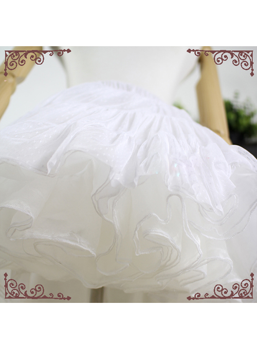 A-line Dress Lolita Glass Yarn Petticoat