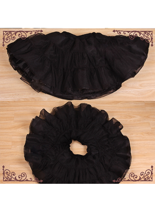 A-line Dress Lolita Glass Yarn Petticoat