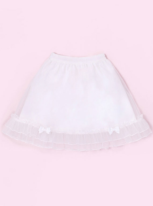 Miss Rabbit Series Pure Color Lolita Short Skirt