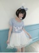 Miss Rabbit Series Pure Color Lolita Short Skirt