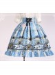 Magic Tea Party Angel Fish Series High Waist Classic Lolita Skirt