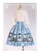 Magic Tea Party Angel Fish Series High Waist Classic Lolita Skirt