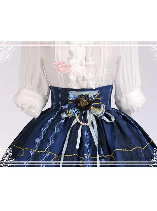 Magic Tea Party Angel Fish Series High Waist Classic Lolita Skirt