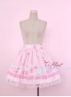 Baby Bottle Bear Series Printing Bowknot Sweet Lolita Skirt