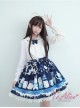 Baby Bottle Bear Series Printing Bowknot Sweet Lolita Skirt