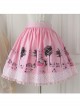 Pussy Afternoon Tea Series Pink Sweet Lolita Skirt