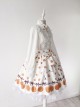 Fashion Paris Tower And Biscuit Series Printing Sweet Lolita Skirt