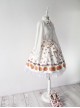 Fashion Paris Tower And Biscuit Series Printing Sweet Lolita Skirt