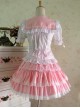 College Style  Sweet Lolita Sailor Shirt And Skirt Set