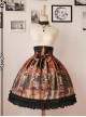 Walnut Soldier's Wonderful Journey High Waist Lolita Skirt