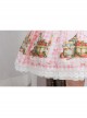 Bowknot Lace Strawberry Jam Sweet Lolita Skirt