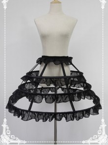 Ruffles Birdcage Type Steel Ring Dress Support Lolita Petticoat