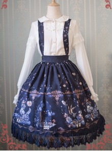Alice's Dreamland Series Printing Classic Lolita Skirt