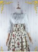 Mechanical Balloon Series High Waist Classic Lolita Fish-bone Skirt