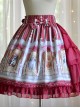 Cat Tarot Series Ruffle Classic Lolita Skirt