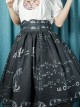 Schrodinger's Cat Series Lace Edge High Waist Classic Lolita Skirt