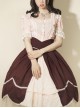 Retro Ruffles Big Hem Classic Lolita Skirt