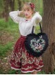 Flowers And Echoes Series Elegant Printing Classic Lolita Skirt