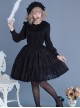 Black Or White Cute Lace Pure Color Classic Lolita Skirt