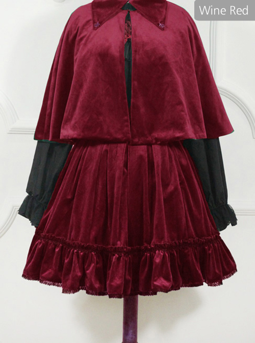 Little Red Riding Hood Series Retro Fairy Style SK Gothic Lolita Skirt