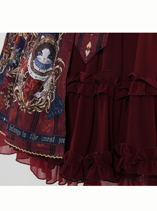 Fog-moon And Crown Series Elegance Classic Lolita Skirt