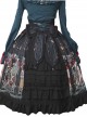 Alice's Christmas Series SK Classic Lolita Black Skirt