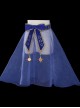 *Star Dream Magic Array* Series Printing Classic Lolita Transparent Organza Skirt